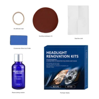 Car Headlight Repair Agent Headlight Restoration Oxidation Liquid Kit 30ML Headlight Polishing Anti-scratch Maintenance