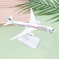 โมเดลเครื่องบินโลหะผสม เม็กซิกัน แอร์ AEROMEXICO สายการบิน โบอิ้ง 787 B787 สายการบิน โมเดลเครื่องบิน