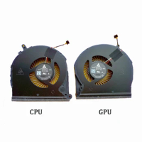 New Original Laptop CPU GPU Cooling Fan For HP Gaming Pavilion 17-CD TPN-C142 L56873-001