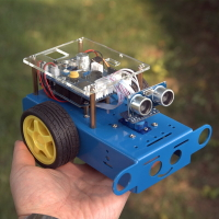 arduino uno R3智能小車 機器人套件 車架避障遙控循跡 藍牙