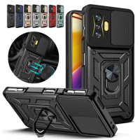 For Xiaomi Redmi K50 Gaming Case Magnetic Car Holder Ring Stand Shockproof Armor Phone Cases for Redmi K40 Gaming Back Cover