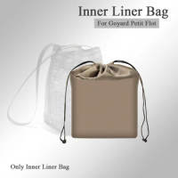 Purse Organizer Insert For Goyard Petit Flot Drawstring Bag Inner Liner Bag Storage Fit Bucket Handbag