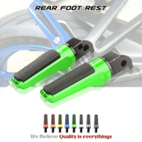 for YAMAHA XMAX300 XMAX 125 250 300 400 2017-2020 Motorcycle CNC Aluminum Rear Foot Pegs Footrest Passenger Footpegs