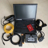 Auto Diagnostic Tool Icom A2 forBMW with Latest Software V06.2024 in SSD Laptop T410 I5 4G 3in1 Ready to Work