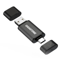 【GIGASTONE 立達】256GB USB3.2 Gen1 Type-C雙介面隨身碟UAC-4400GY(iPhone16/Mac/Android/筆電)