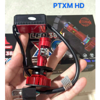 Led bi cầu X9 KAMTHAI 38w siêu sáng,đèn led bi cầu chân đa năng M5 vs H4 PTXM HD2