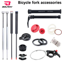 Bolany Bicycle Fork Accessories Wire controller Barometric bar Barrel shaft rod Oil pressure rod Expansion core Conversion base