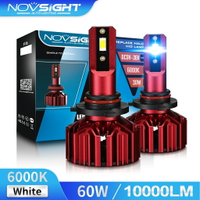 Novsight N11 H4 H7 6000K 汽車LED頭燈 大燈 10000LM 60W 一組 IP68