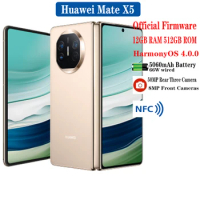 Original Huawei Mate X5 Folded Screen SmartPhone 5060mAh Big Battery 66W 7.85inch OLED 50MP Rear Three Camera HarmonyOS4.0 NFC