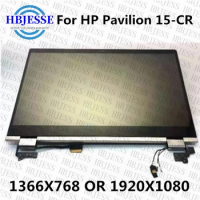 Original L20826-001 Full assembly for HP Pavilion 15-CR0002LA HD LCD LED Touch Screen Complete Assembly replace