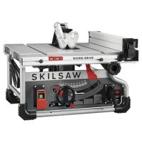 SKIL SPT99T-01 8-1/4" 15Amp Corded Electric Portable Worm Drive Table Saw