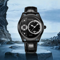 Cristiano Aillen Jam Tangan Wanita Kuarsa 870 Kulit Water Resistant 3 ATM
