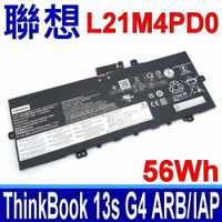 LENOVO 聯想 L21M4PD0 電池 ThinkBook 13s G4 ARB-21AR IAP-21AS 13x G2 IAP-21AT L21B4PD0 L21C4PD0