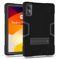 For Xiaomi Redmi Pad SE Cases 11 Inch 2023 Cover Funda for Redmi Pad Se 11” Case Color Collision Robot Bracket Protective Shell