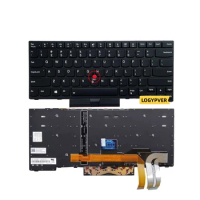 US English Keyboard for Lenovo Thinkpad T495 T490 E495 E490S E480 E485 L480 L380 E490 L490 Yoga L390 T480S P43S Laptop Backlit