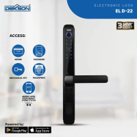 MB DEKKSON Smart Door Digital Lock Kunci Digital EL D22 - WHITE(SILVER)
