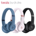 Beats Solo 4 頭戴式無線藍牙耳機 - 啞光黑、岩青色、雲彩粉