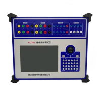 Electrical microcomputer 6-phase secondary injection current relay test equipment relay protection tester