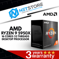 โปรเซสเซอร์เดสก์ท็อป AMD Ryzen 9 5950x3.4GHz-16คอร์32เธรด