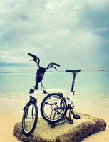 Local warranty  2024 Ultimate Upgrade  External 6speed 3sixty M Bar Trifold Bicycle foldable bike fo