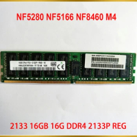 1 Pcs Server Memory NF5280 NF5166 NF8460 M4 For Inspur 2133 16GB 16G DDR4 2133P REG RAM