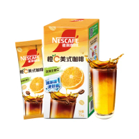 即期品【NESCAFE 雀巢咖啡】橙C美式咖啡15gx5入
