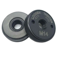 2PCS M14 Thread Angle Grinder Clamping Nut Quick Release Nut Spare Parts Fast Locking Retaining Flange Nut