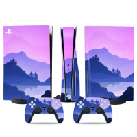 More design for PS5 disk Skin Sticker Decal Cover for PS5 disk vinyl skins for PS5 disk Skin Sticker with 2 controllers skins