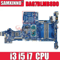 SAMXINNO DAG7BLMB8D0 Mainboard For HP Pavilion 15T-CS 15-CS Laptop Motherboard With i3-1005G1 i5-1035G4 I7-1065G7 CPU UMA