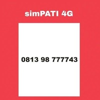 Nomor cantik simpati Quarted 7777chip sudah support sinyal 5G