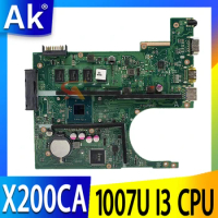 X200CA For ASUS X200C X200CAP Laptop Motherboard 1007U I3-3217 CPU 2G 4GB Memory Mainboard REV 2.1 100% Fully Work Tested