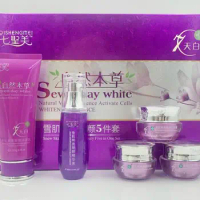 QISHENGMEI Whitening Freckle Cream Snow Skin Brightening Beauty Five in One Set
