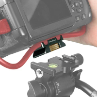 Camera Cable Clamp with Arca Swiss Mini Tether USB Cable Block Lock HDMI Protector for DSLR Tripod Ball Head Quick Release Plate