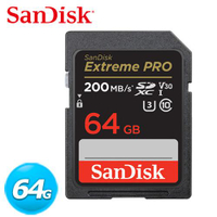 【最高22%回饋 5000點】SanDisk Extreme Pro SDXC UHS-I 64GB 記憶卡