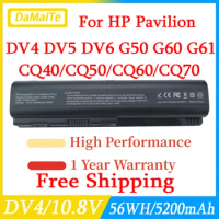 Laptop Battery For HP Pavilion DV4 DV5 DV6 G50 G60 G61 G70 G71 484170-001 484172-001 Compaq CQ40 CQ45 CQ50 CQ60 CQ61 CQ70 CQ71