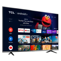 TCL LED TV ready to ship sizes for 32"43"50"55"65"75"85" LED TV 4K SMART UHD good price 43P735 frameless TV