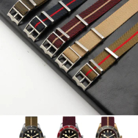 NATO nylon watch belt substitute TUDOR Omega Hippocampus 300 Seiko Rolex canvas
