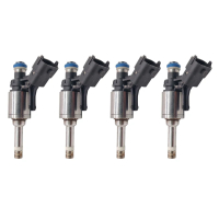 aimey หัวฉีดน้ำมันเชื้อเพลิง 4 ชิ้น สำหรับเครื่องยนต์ Peugeot 308 T9 408 508 1.6 THP 16V Gs 98025416