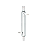 24/40,300mm,Glass Davies Condenser,Double Jecket,Chemistry Laboratory Glassware