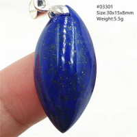 Natural Royal Blue Lapis Lazuli Pendant Jewelry Water Drop For Women Men Lapis Lazuli Gemstone Necklace Love Gift AAAAA