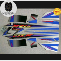 (PROMO) STRIPING STICKER LIS LES POLET yamaha f1zr fizr fiz r sporty thn 2003 hitam silver bodi moto