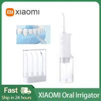 Original Xiaomi Mijia Oral Irrigator MEO701 Dental Irrigator Ultrasonic Teeth Whitening Oral Flusher Water Oick Tooth Cleaner