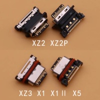 2pcs Type-C USB Charging Charger Port For Sony Xperia XZ2 XZ2P Premium XZ3 X1 X5 X1Ⅱ X1II Flex Cable Dock Connector
