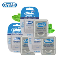 Oral B Glide Dental Flosser Pro-Health Deep Clean in Tight Space Floss Cool Mint Oral Hygiene Care Smooth Floss Mini 40m/pack