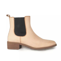 Gino Mariani Sepatu Boots Wanita Kulit Gino Mariani Airen Beige