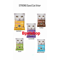 Pasir Kucing STRONG 10 Liter Cat Sand - lemon