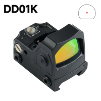 Red Dot Sight High-definition Tactical Red Dot Hunting Optical Reflex Riflescope Full Coating Metal Scope Pistol Glock17 AR15