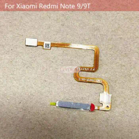 Touch ID Fingerprint Sensor Home Button Flex Cable Part For Xiaomi Redmi Note9 Note 9 9T 5G