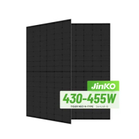 Jinko All Black Single crystal Solar Panels 108 Cells 450W 430W 440W Monofacial Photovoltaic Modules