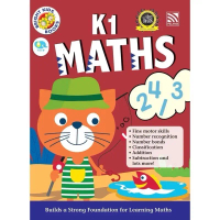 Pelangi Bright Kids Maths K 1 & K 2 ( Untuk 6 Tahun ) Soft Cover